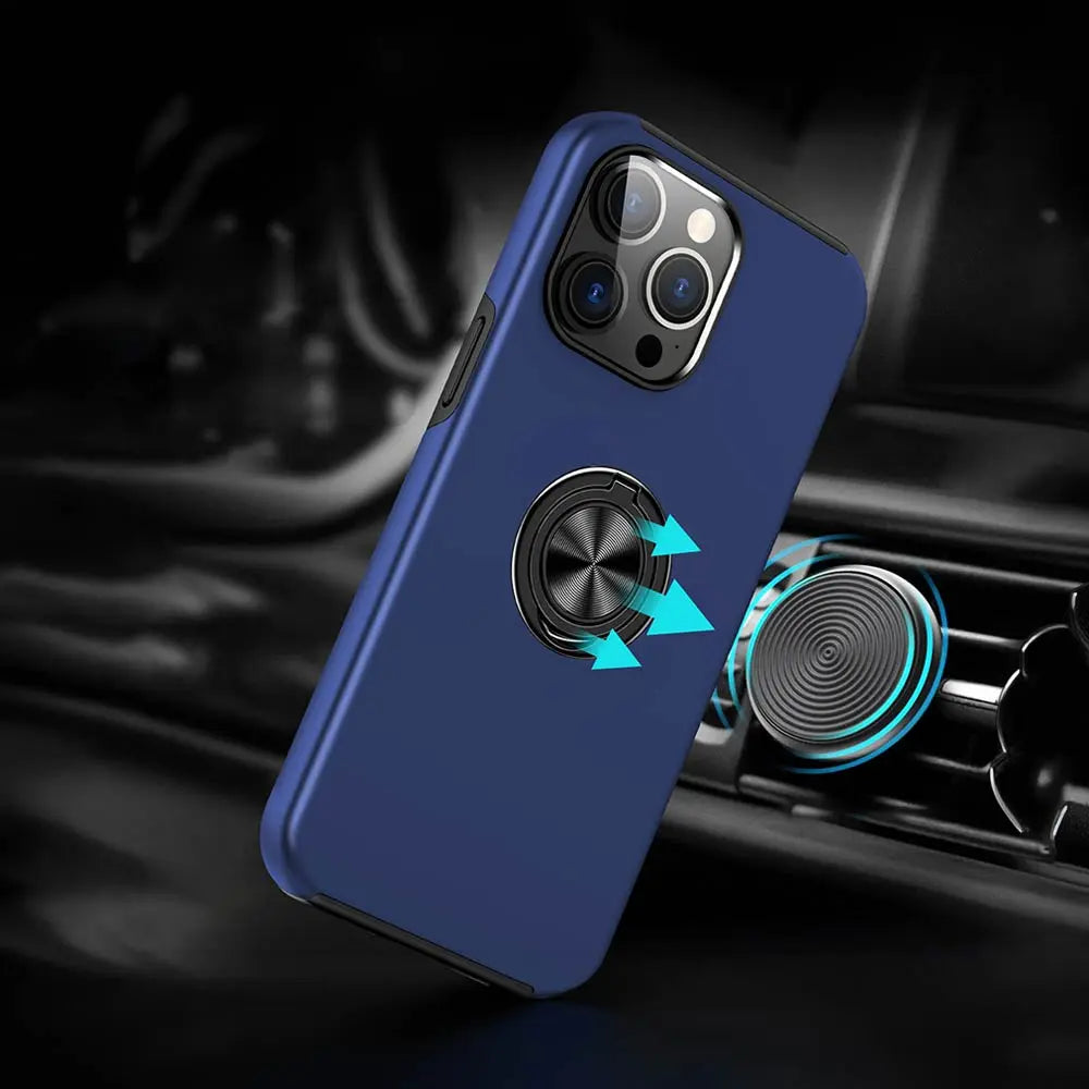 Coque de Protection IE013 PROTECT pour Apple iPhone 15 Pro Bleu