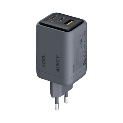 Chargeur Secteur Multi AUKEY PA-C5 100W Gris