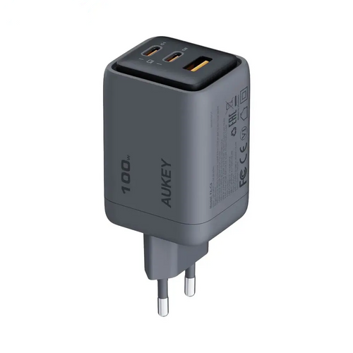 Chargeur Secteur Multi AUKEY PA-C5 100W Gris