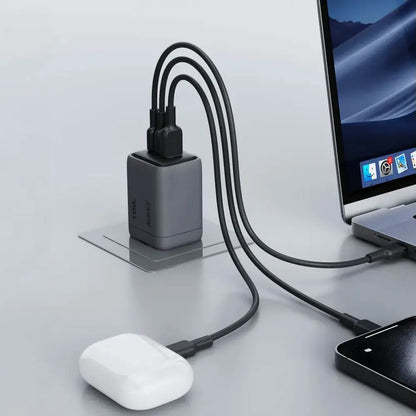 Chargeur Secteur Multi AUKEY PA-C5 100W Gris