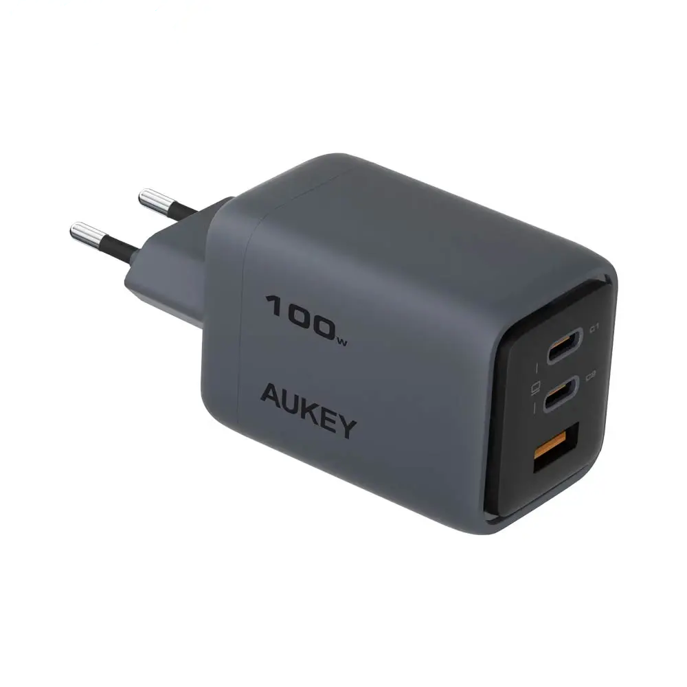 Chargeur Secteur Multi AUKEY PA-C5 100W Gris
