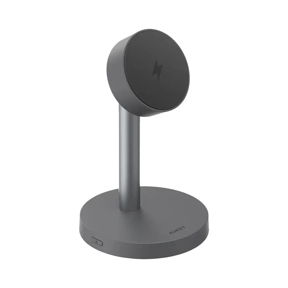 Station de Charge sans Fil AUKEY Qi2.2 MagFusion 1X LC-MC111 Gris