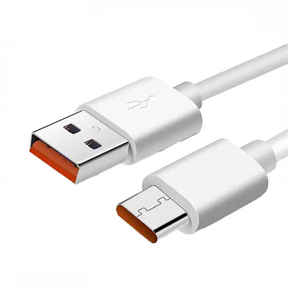 Chargeur Secteur USB Xiaomi HyperCharge Combo 45W avec Câble USB-C Blanc
