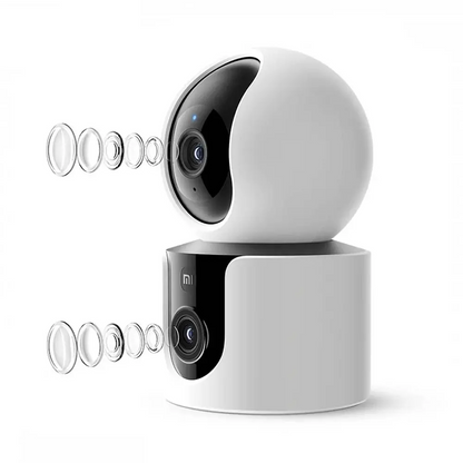 Caméra de Surveillance IA Intérieure C300 Dual 3MP+3MP 2K Wi-Fi BHR9166EU Blanc