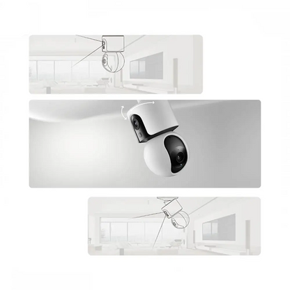 Caméra de Surveillance IA Intérieure C300 Dual 3MP+3MP 2K Wi-Fi BHR9166EU Blanc