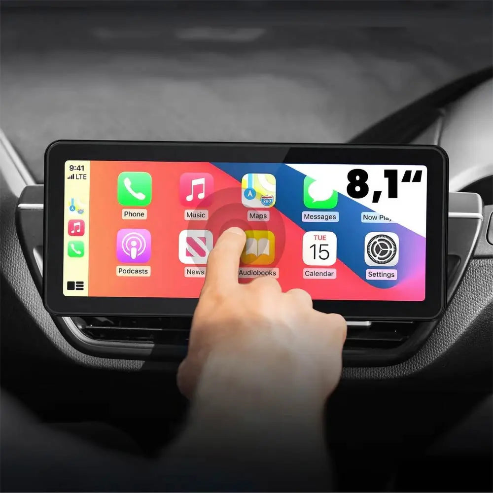 Écran Tactile Voiture T'nb Sans Fil Panoramique Apple CARPLAY & ANDROID AUTO