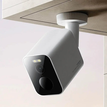 Caméra de Surveillance IA sans Fil Extérieure BW300 3MP 2K Wi-Fi avec Batterie 4900mAh BHR8303GL Blanc