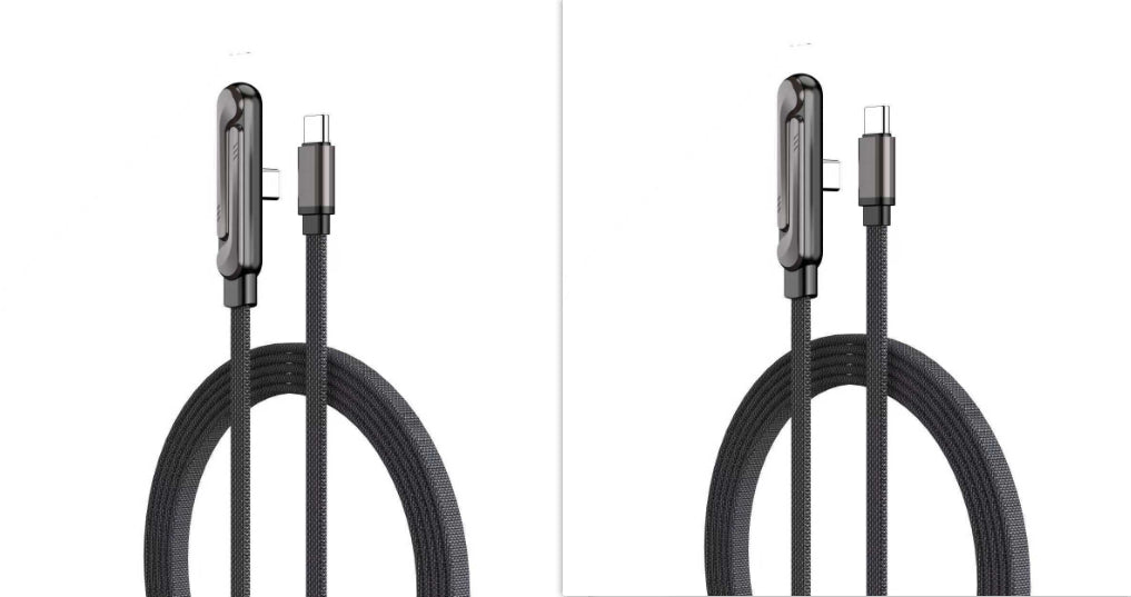240W Foldable Stand Data Cable With Super fast Charging Support