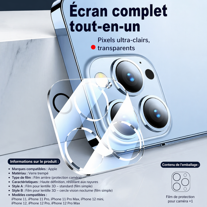 Film de protection pour caméra de téléphone portable