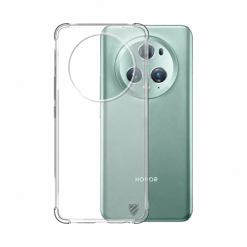 Coque Silicone Renforcée PROTECT pour Honor Magic 5 Pro Transparent