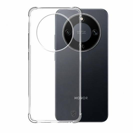 Coque Silicone Renforcée PROTECT pour Honor Magic 8 Lite 5G Transparent
