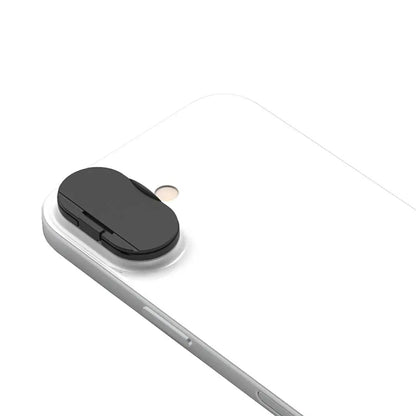 Protection Lentille avec Cache Protecteur de Caméra Apple iPhone 17 Noir