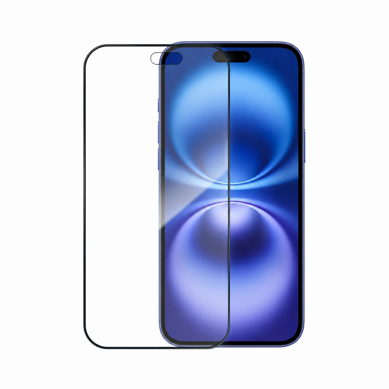 Verre Trempé HD PROTECT pour Apple iPhone 15 & iPhone 16 Transparent