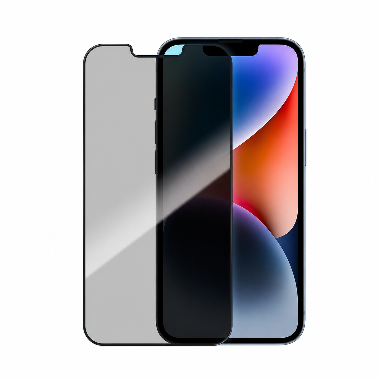 Verre Trempé PRIVACY PROTECT pour Apple iPhone 13, iPhone 13 Pro, iPhone 14, iPhone 16e & iPhone 17e Transparent