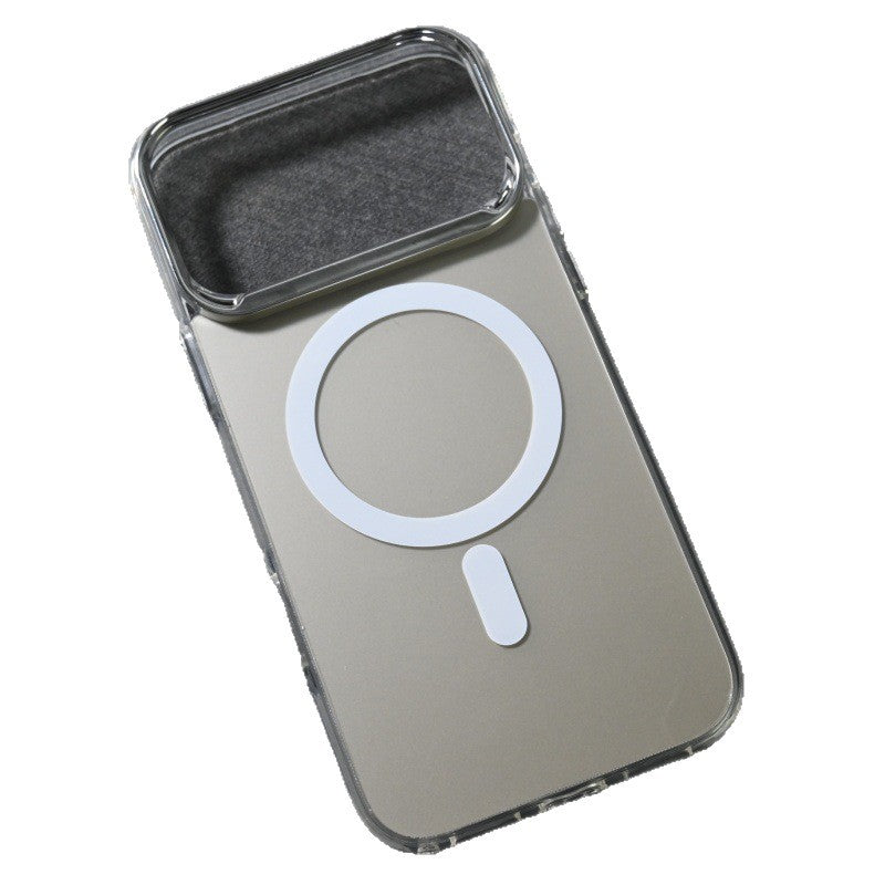 Coque de téléphone portable électroplaquée anti-empreintes, portable