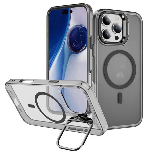 Coque de téléphone magnétique avec support d’objectif (lentille)