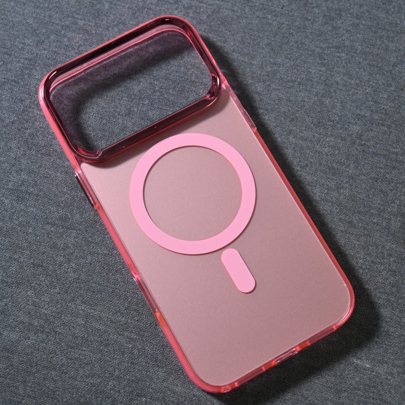 Coque de téléphone portable électroplaquée anti-empreintes, portable