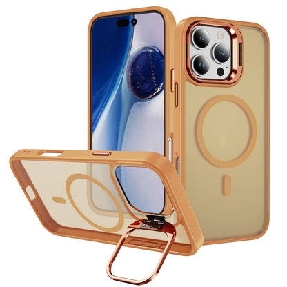 Coque de téléphone magnétique avec support d’objectif (lentille)