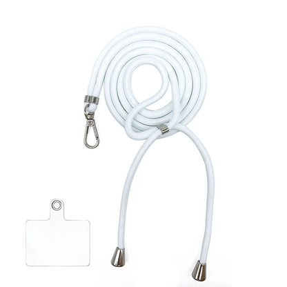 Cordon bandoulière en nylon 6 mm avec autocollants pour coque de téléphone