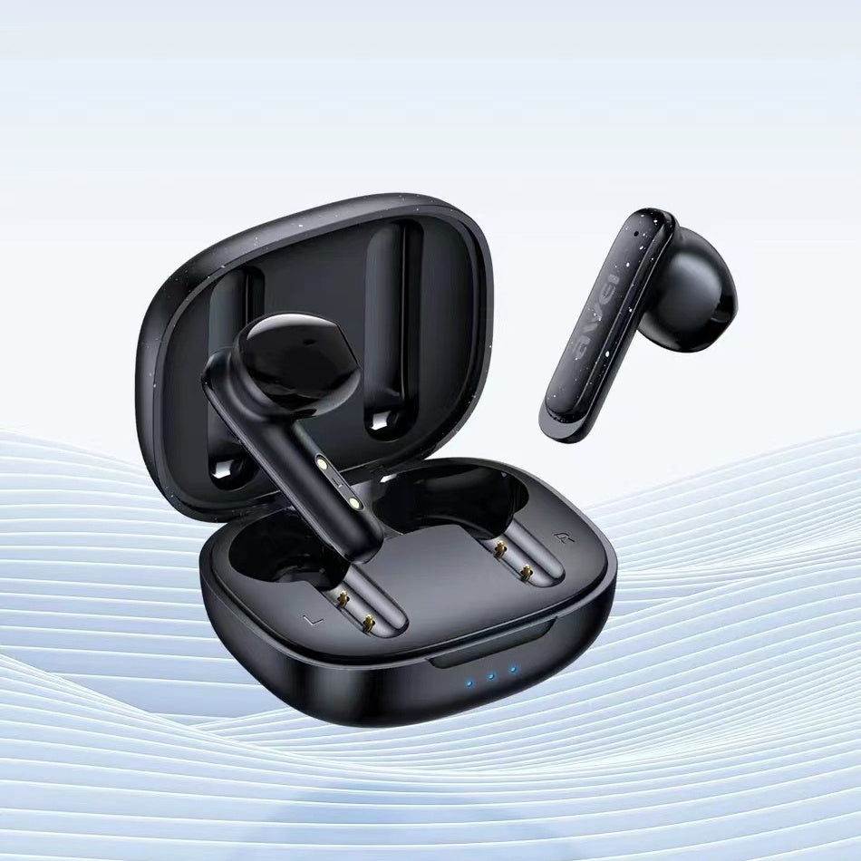 Casque Bluetooth sans fil à réduction de bruit, haute capacité et longue autonomie